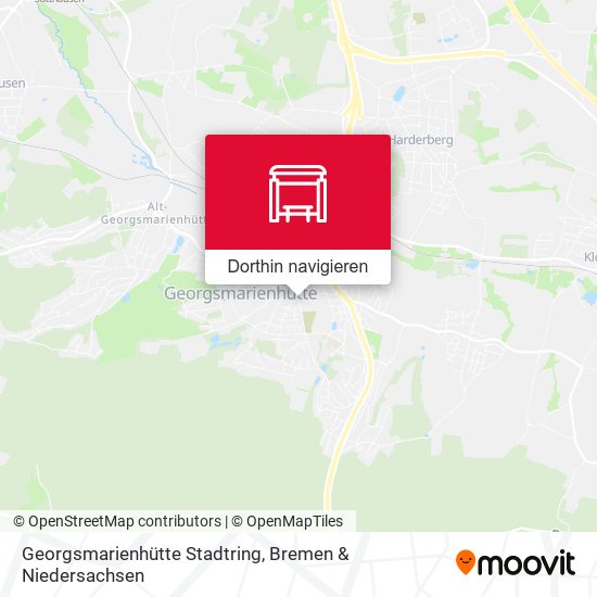 Georgsmarienhütte Stadtring Karte