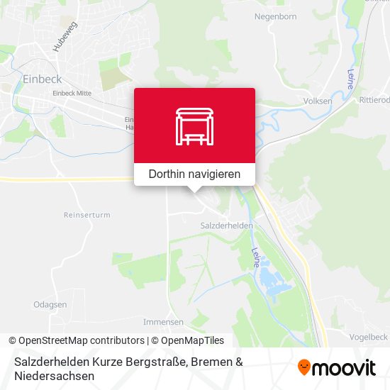 Salzderhelden Kurze Bergstraße Karte