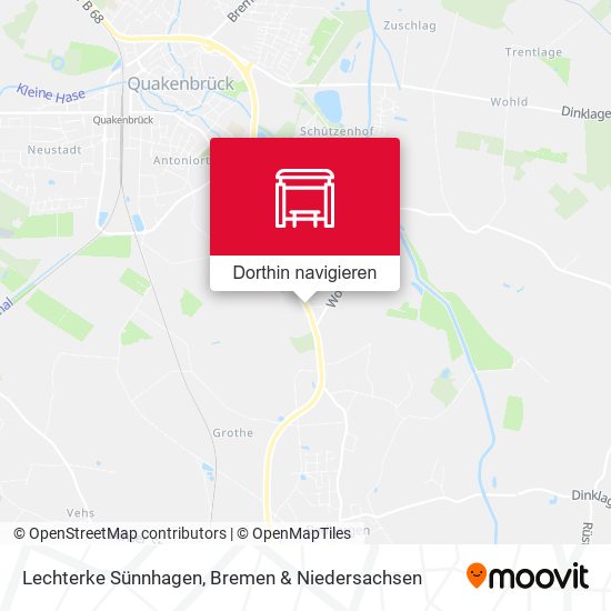 Lechterke Sünnhagen Karte