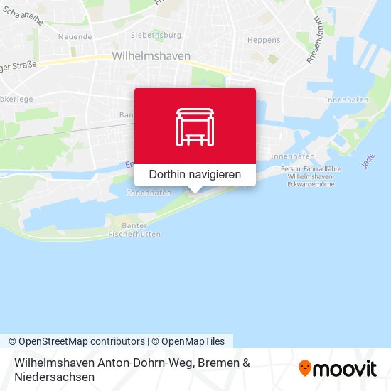 Wilhelmshaven Anton-Dohrn-Weg Karte