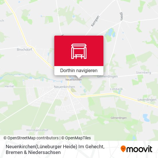Neuenkirchen(Lüneburger Heide) Im Gehecht Karte
