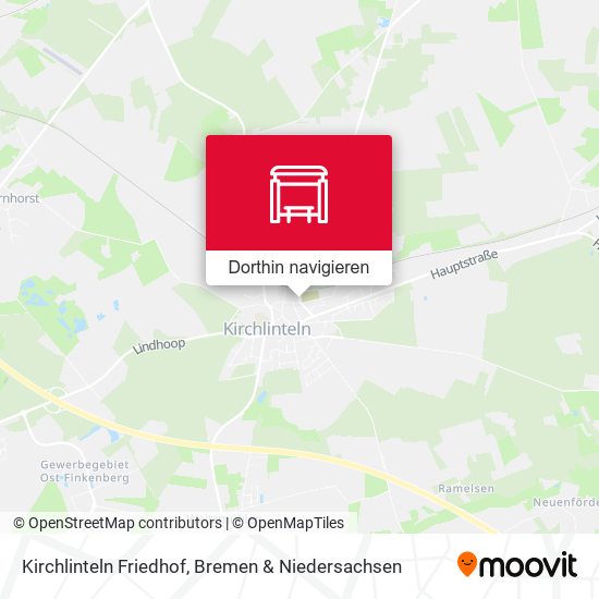 Kirchlinteln Friedhof Karte