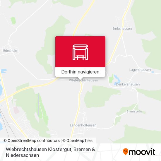 Wiebrechtshausen Klostergut Karte