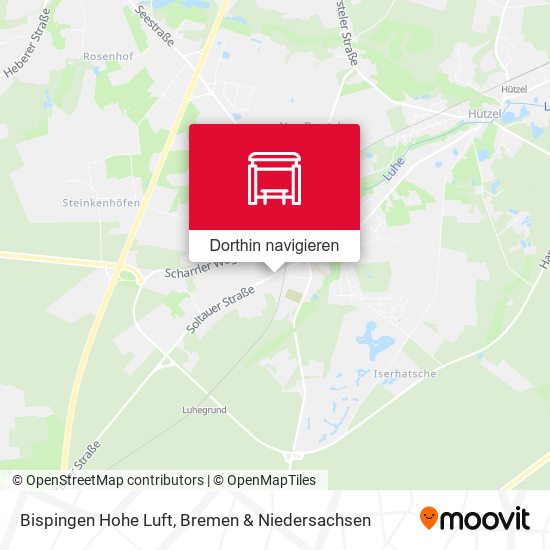 Bispingen Hohe Luft Karte