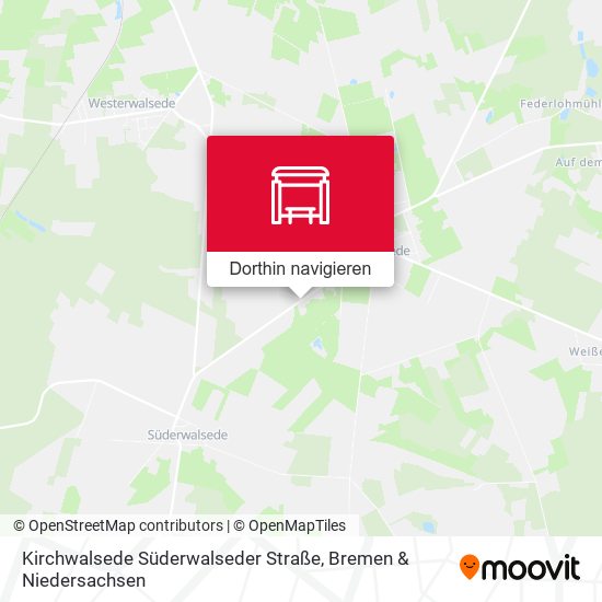 Kirchwalsede Süderwalseder Straße Karte