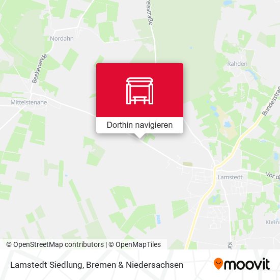 Lamstedt Siedlung Karte