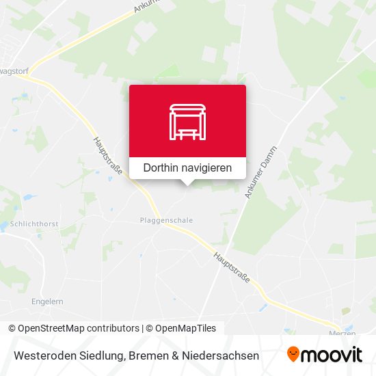 Westeroden Siedlung Karte