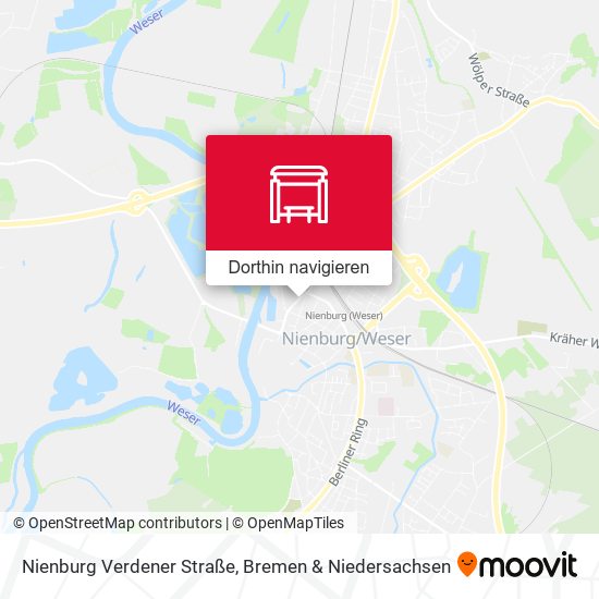 Nienburg Verdener Straße Karte
