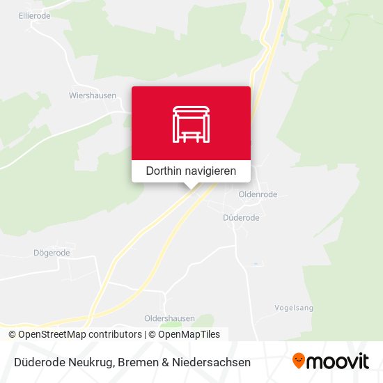 Düderode Neukrug Karte