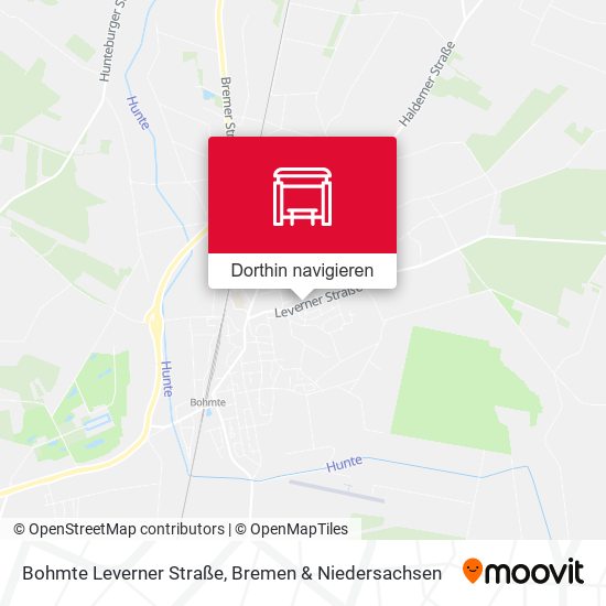 Bohmte Leverner Straße Karte