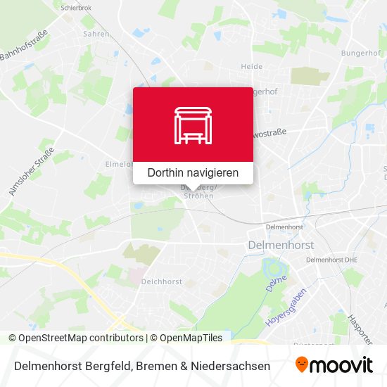 Delmenhorst Bergfeld Karte