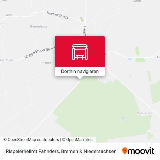 Rispelerhellmt Fähnders Karte