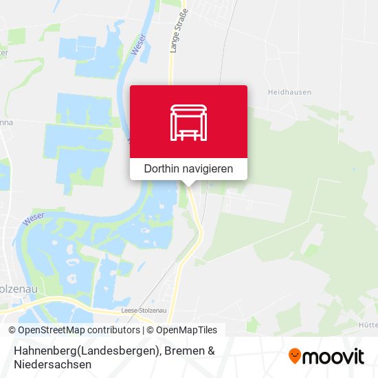 Hahnenberg(Landesbergen) Karte