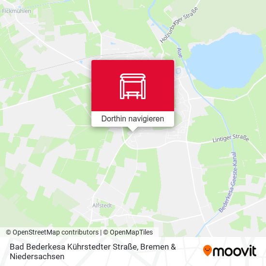 Bad Bederkesa Kührstedter Straße Karte