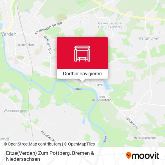 Eitze(Verden) Zum Pottberg Karte