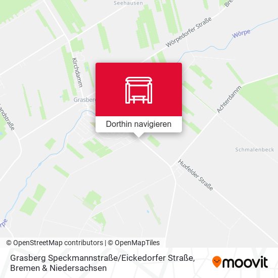 Grasberg Speckmannstraße / Eickedorfer Straße Karte