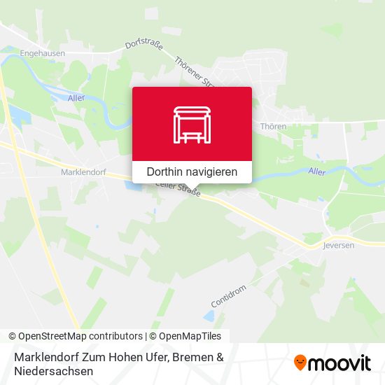 Marklendorf Zum Hohen Ufer Karte