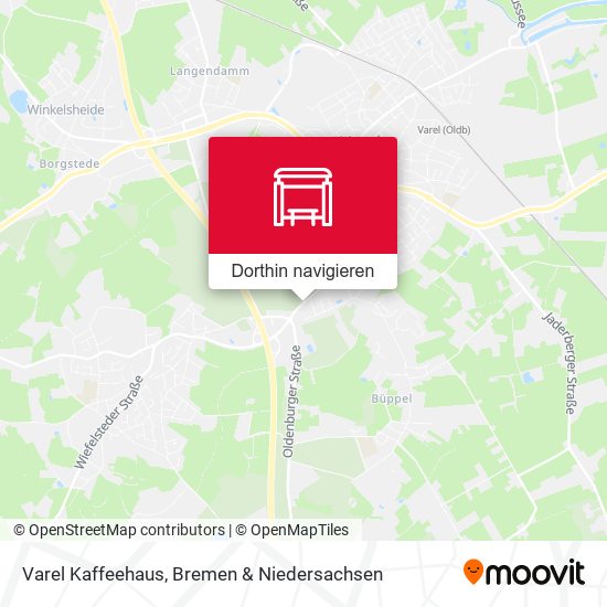 Varel Kaffeehaus Karte