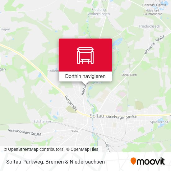 Soltau Parkweg Karte