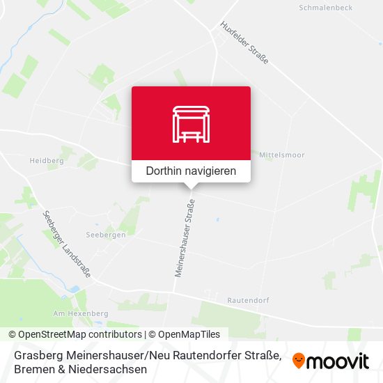 Grasberg Meinershauser / Neu Rautendorfer Straße Karte