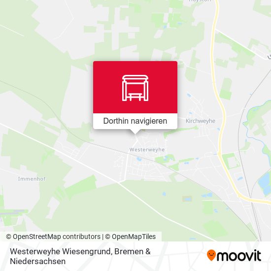Westerweyhe Wiesengrund Karte