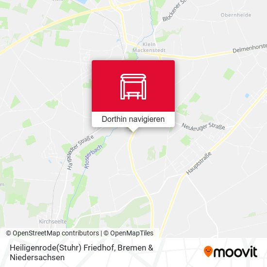 Heiligenrode(Stuhr) Friedhof Karte