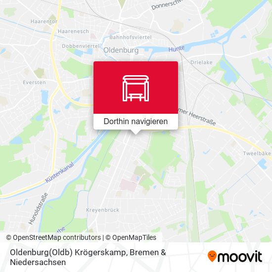 Oldenburg(Oldb) Krögerskamp Karte