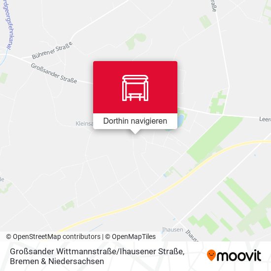 Großsander Wittmannstraße / Ihausener Straße Karte