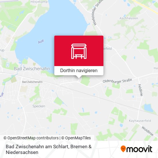 Bad Zwischenahn am Schlart Karte