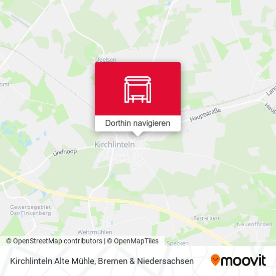 Kirchlinteln Alte Mühle Karte