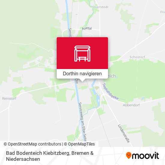 Bad Bodenteich Kiebitzberg Karte