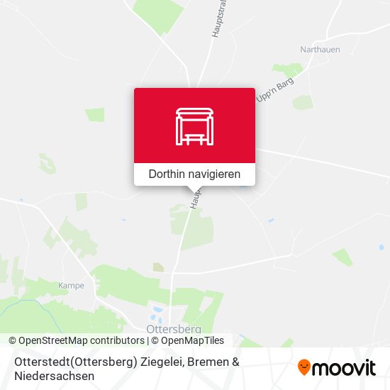 Otterstedt(Ottersberg) Ziegelei Karte