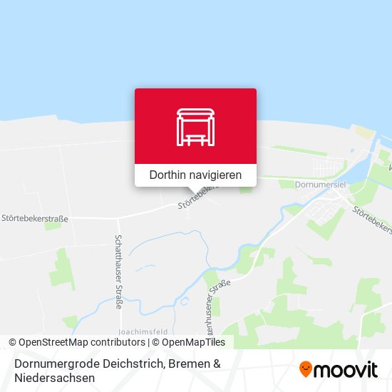 Dornumergrode Deichstrich Karte