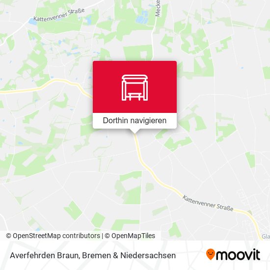 Averfehrden Braun Karte