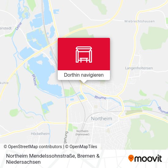 Northeim Mendelssohnstraße Karte