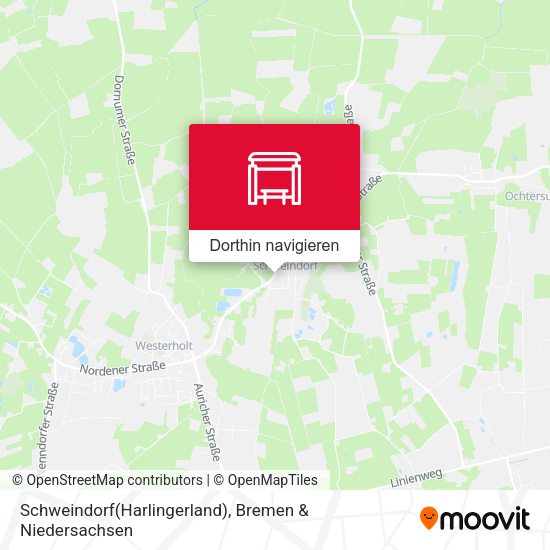 Schweindorf(Harlingerland) Karte