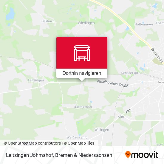 Leitzingen Johmshof Karte