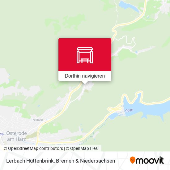Lerbach Hüttenbrink Karte