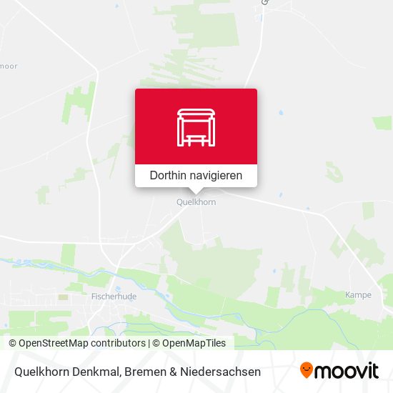 Quelkhorn Denkmal Karte