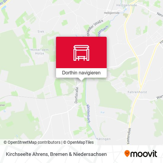 Kirchseelte Ahrens Karte
