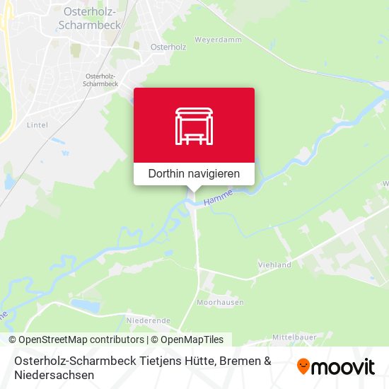 Osterholz-Scharmbeck Tietjens Hütte Karte