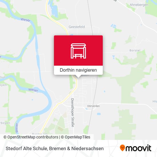 Stedorf Alte Schule Karte