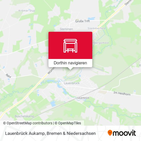 Lauenbrück Aukamp Karte