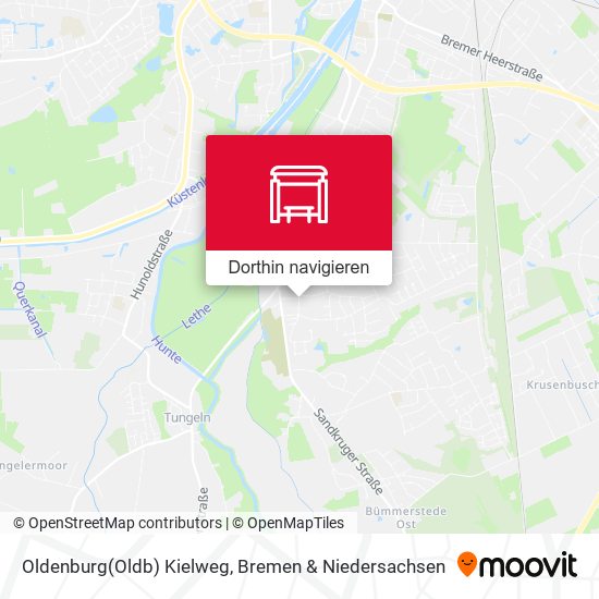 Oldenburg(Oldb) Kielweg Karte