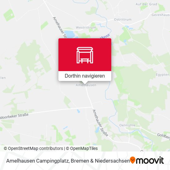 Amelhausen Campingplatz Karte