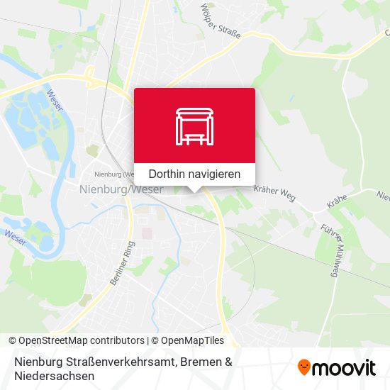 Nienburg Straßenverkehrsamt Karte