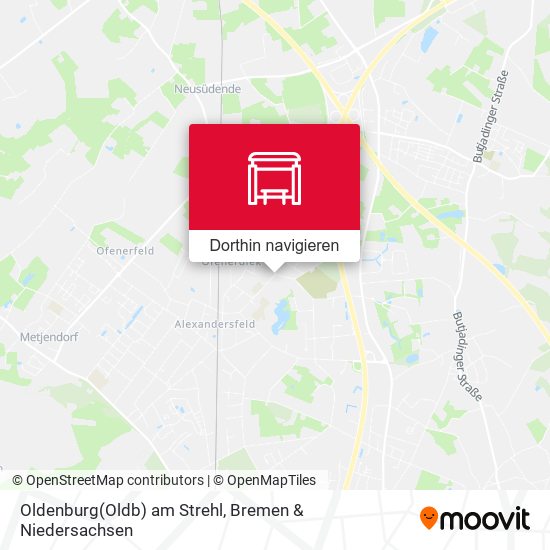 Oldenburg(Oldb) am Strehl Karte