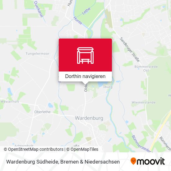 Wardenburg Südheide Karte