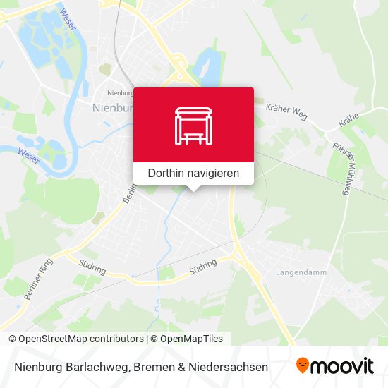 Nienburg Barlachweg Karte