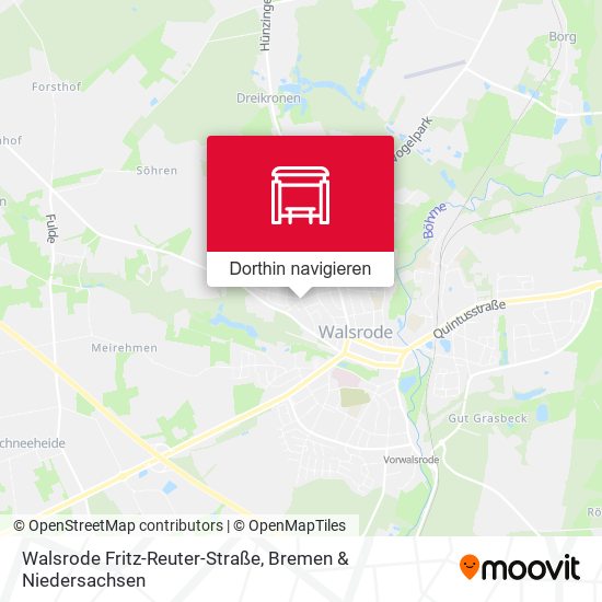 Walsrode Fritz-Reuter-Straße Karte